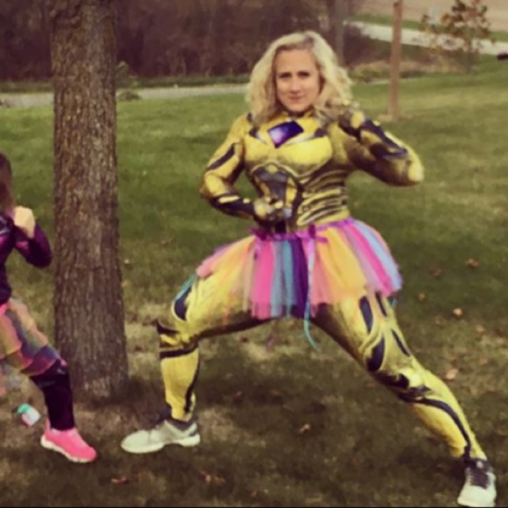 Women’s Power Ranger one piece - Picture 6 of 7